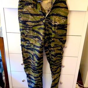 Green, Black, Brown cargo pants